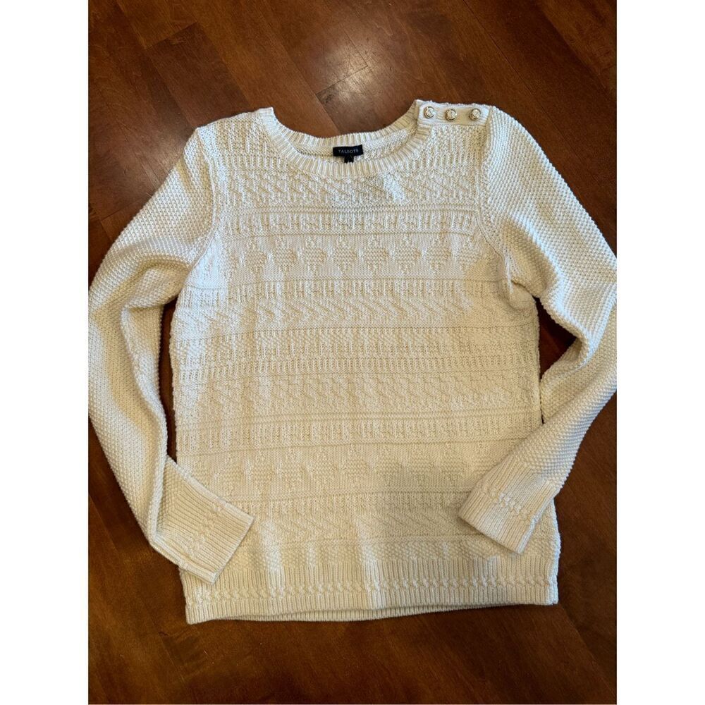 Woman’s Talbots 100% cotton sweater